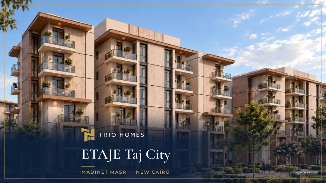Ground plus five apartment buildings at ETAJE Taj City Ground plus five apartment buildings at ETAJE Taj City