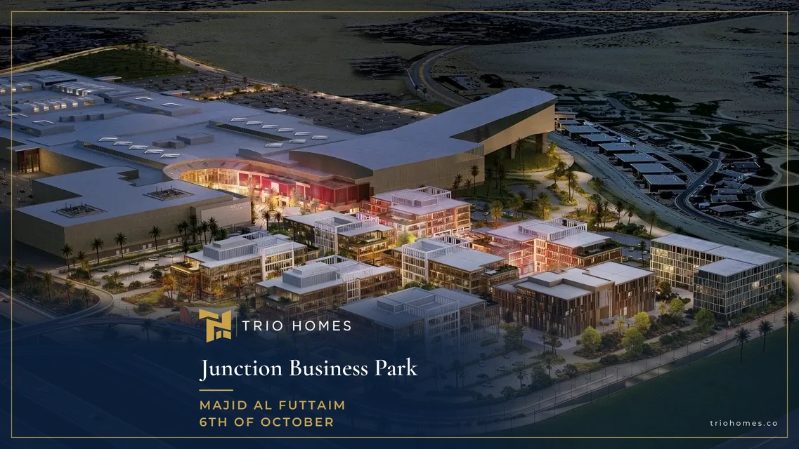 Aerial view of Junction Business Park 6th of October beside Mall of Egypt Aerial view of Junction Business Park 6th of October beside Mall of Egypt