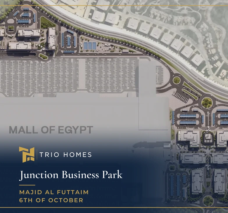 Masterplan of Junction Business Park next to Mall of Egypt
