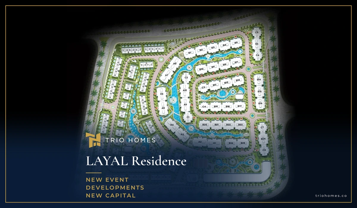 Masterplan of LAYAL Residence New Capital Masterplan of LAYAL Residence New Capital