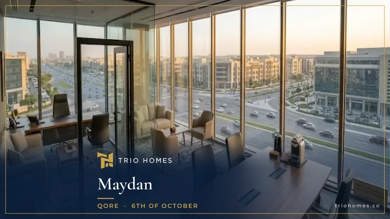 maydan-6th-of-october-office-interior-trio Office interior at Maydan 6th of October by QORE