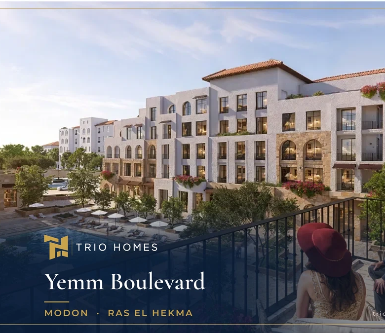 Yemm Boulevard Ras El Hekma, pool terrace view
